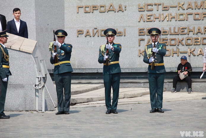 День Победы празднуют в Усть-Каменогорске