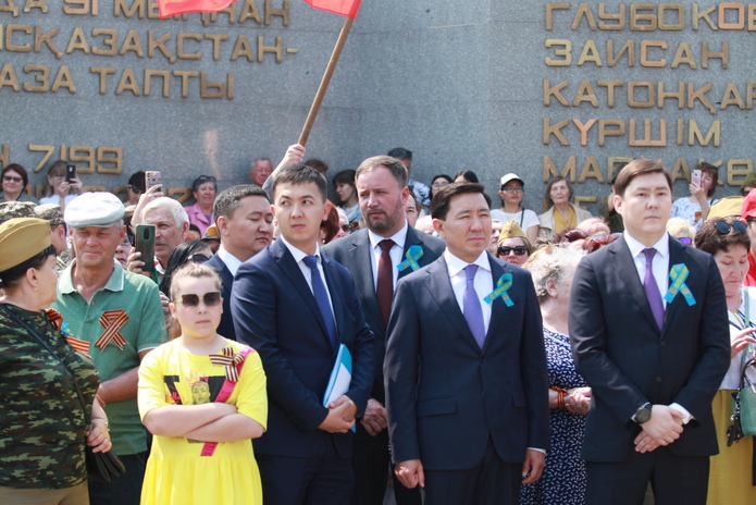 День Победы празднуют в Усть-Каменогорске