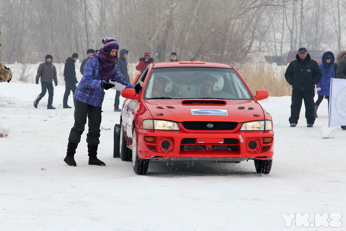 Авторалли на льду (+фото)